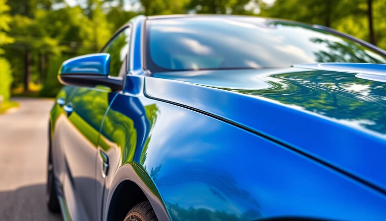 Enhance your car's appearance with ceramic coating Chattanooga for a glossy, long-lasting finish.