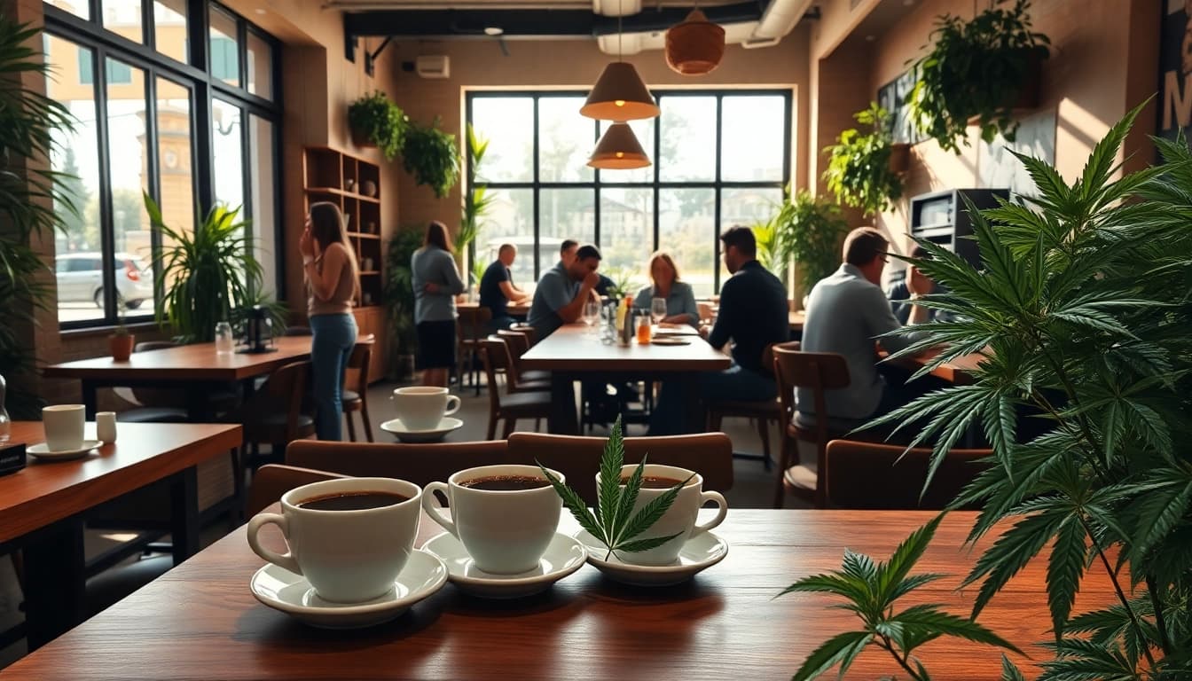 Visitez le café au cannabis coffee shop frontière espagnole avec une ambiance accueillante et conviviale.