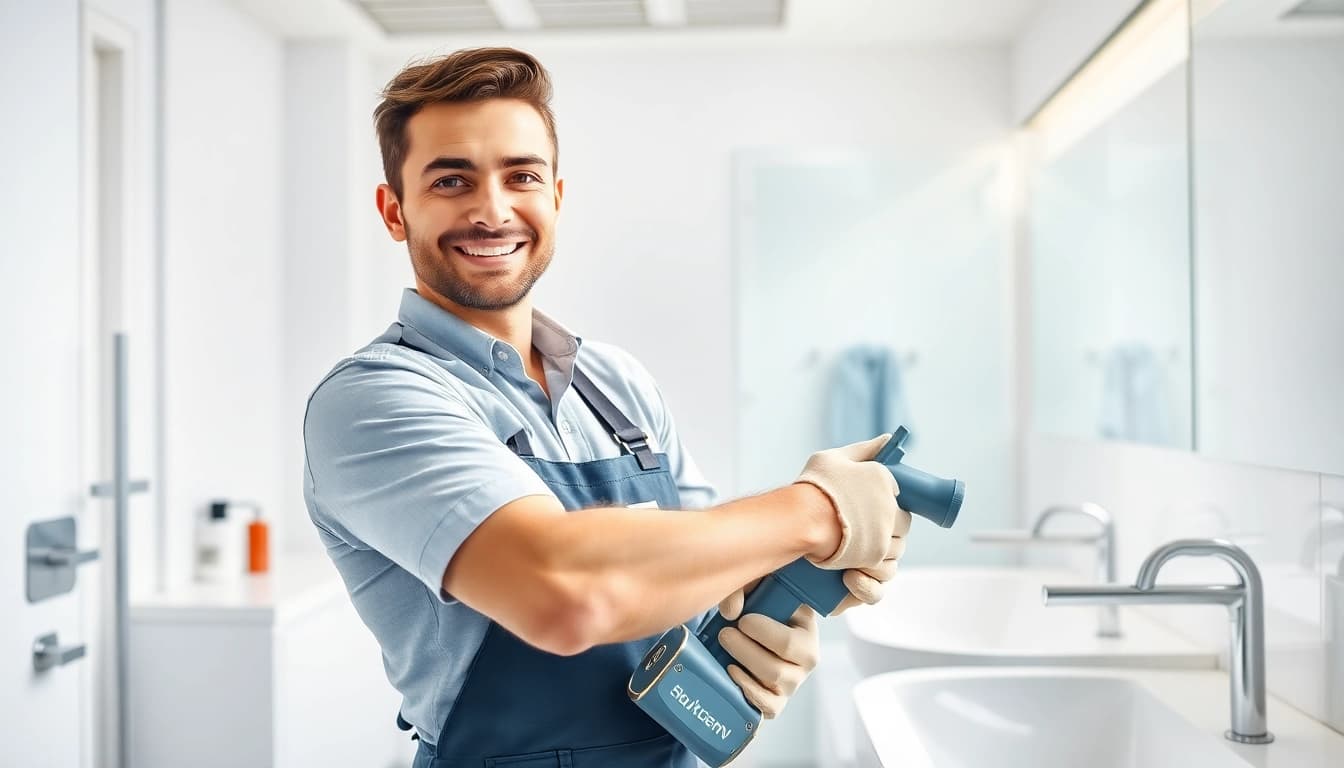 Sanitärlösungen von sonni sanitär GmbH in einem modernen Badezimmer.
