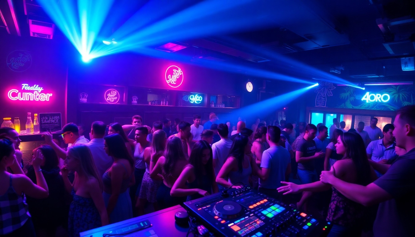 Experience the vibrant nightlife at nightclubs in san juan, puerto rico with energetic crowds and a dynamic atmosphere.