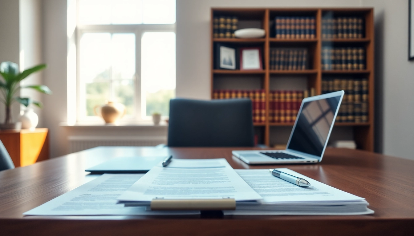 Consulting with a New Hampshire Immigration Lawyer in a well-lit office.