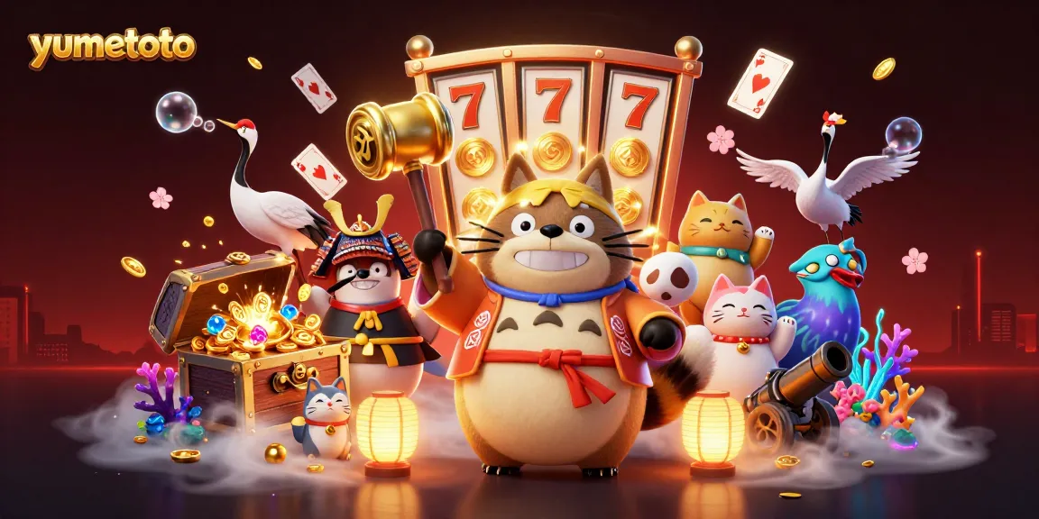 Menangkan jackpot di yumetoto dengan slot spektakuler dan suasana yang menggembirakan.
