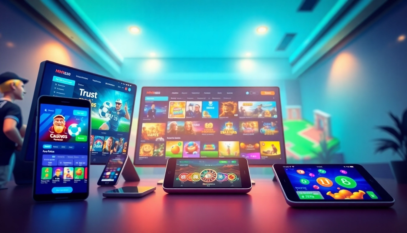 Engaging MM88 online gaming platform showcasing diverse games and user-friendly interface.