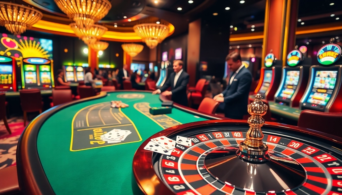 Ressentez l'excitation au meilleur casino en ligne avec des tables vibrantes et des joueurs engagés.