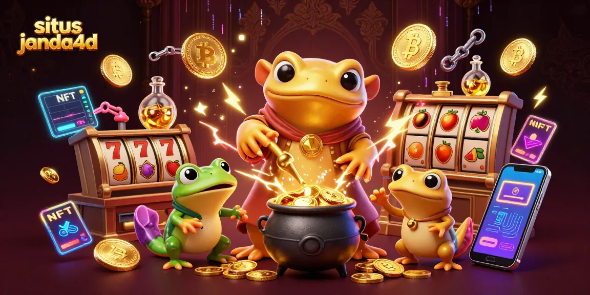Menang dengan situs janda4d: Ilustrasi alkimia kasino yang menarik dan penuh energi.
