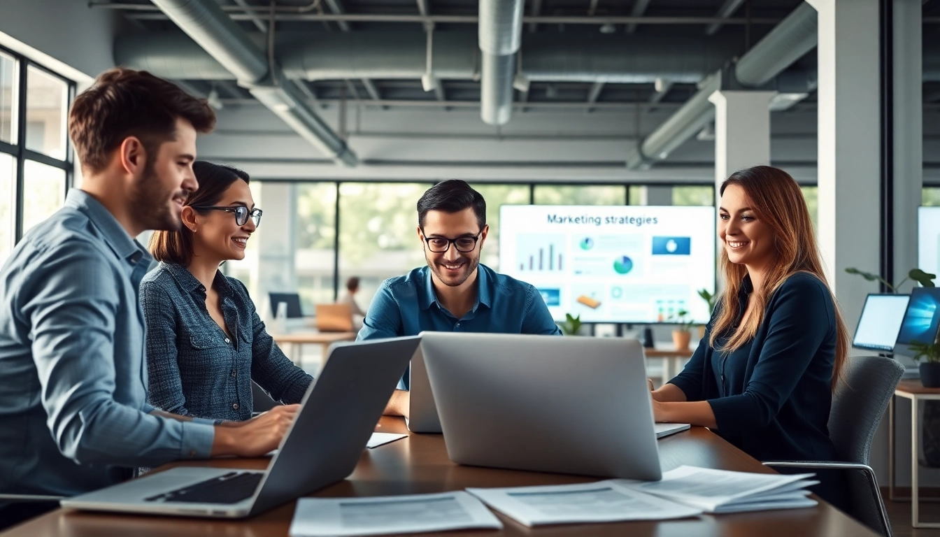 Marketing-Strategien im Webdesign durch professionelles Team erarbeiten.