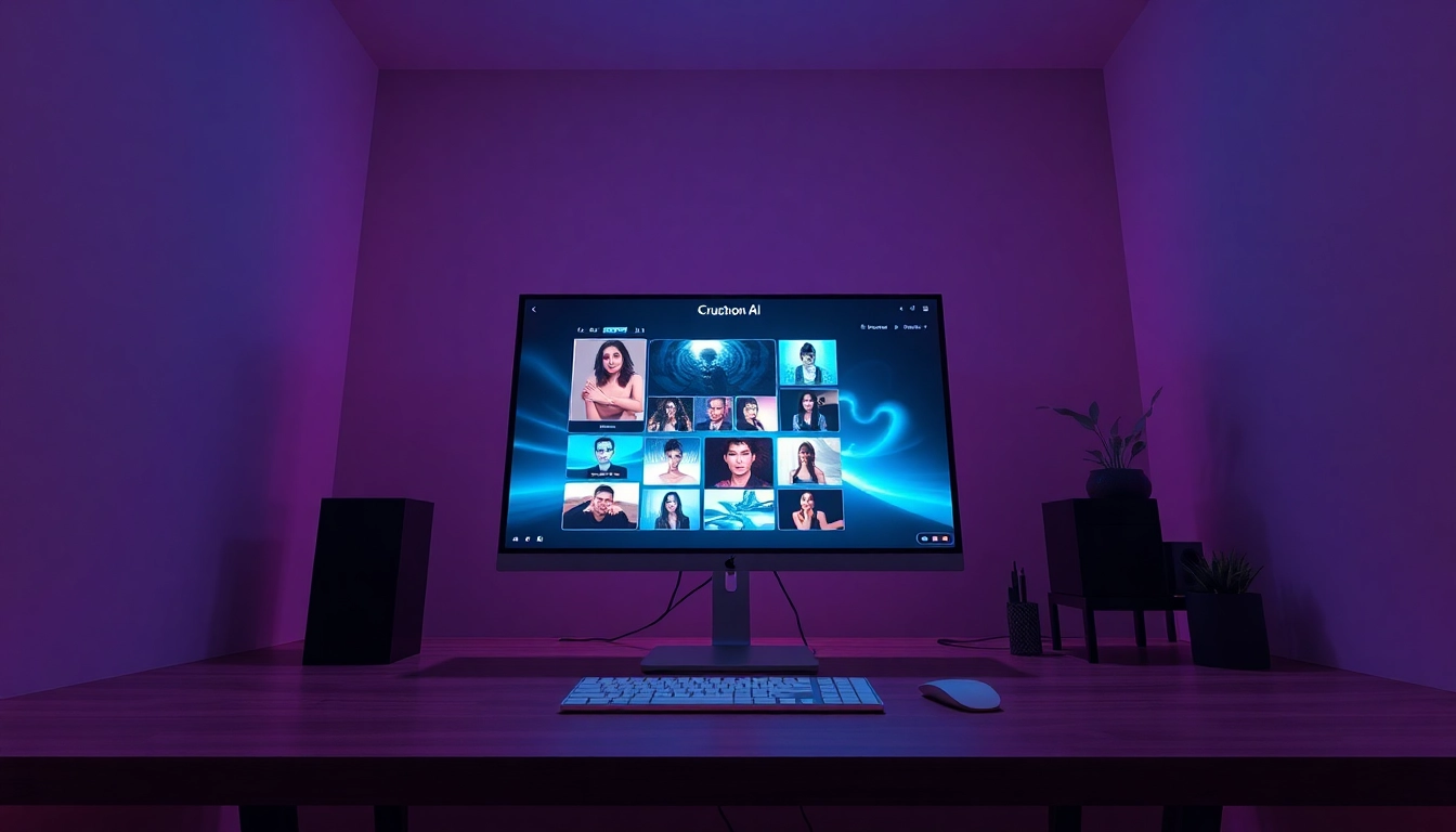 Experience the future of interactive entertainment with this nsfw ai setup showcasing Crushon AI's immersive capabilities.