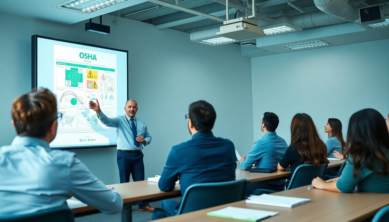 Enhance safety knowledge with OSHA training carolinas in a dynamic classroom setting.