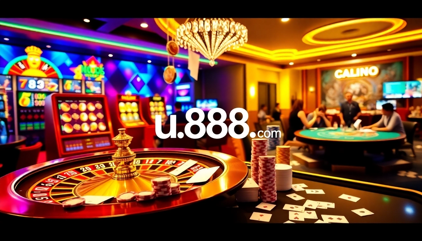 Experience the excitement of gambling at http://u888.br.com/ with vibrant slots, poker games, and roulette.