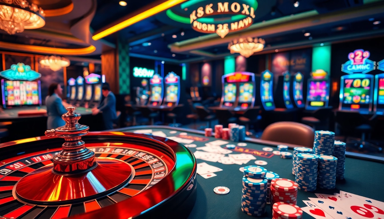 Excitement builds as players engage in high-stakes gambling with 888new at a vibrant casino table.