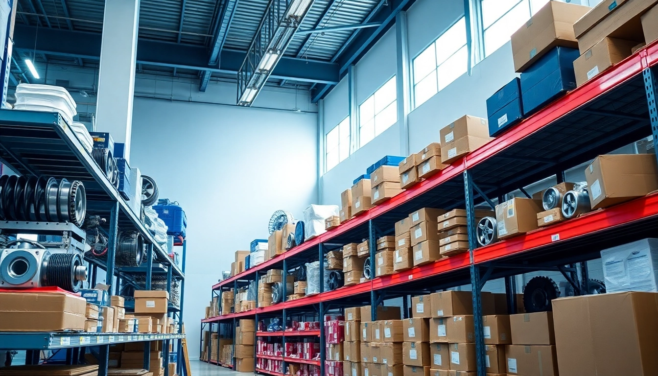 Browse OEM parts at https://factoryoemsupply.com/ in a modern automotive warehouse setting.