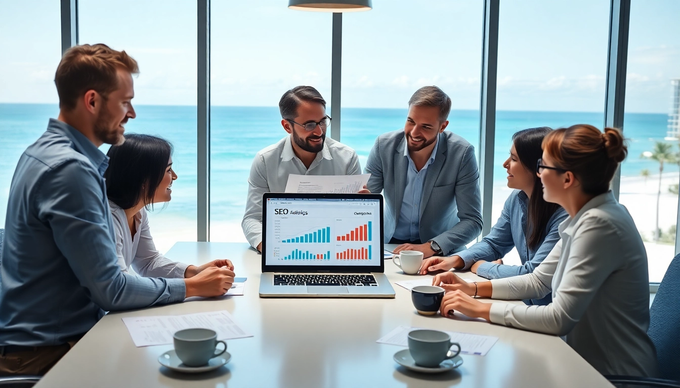 Boost your business with Clearwater FL SEO strategies in a professional meeting environment.