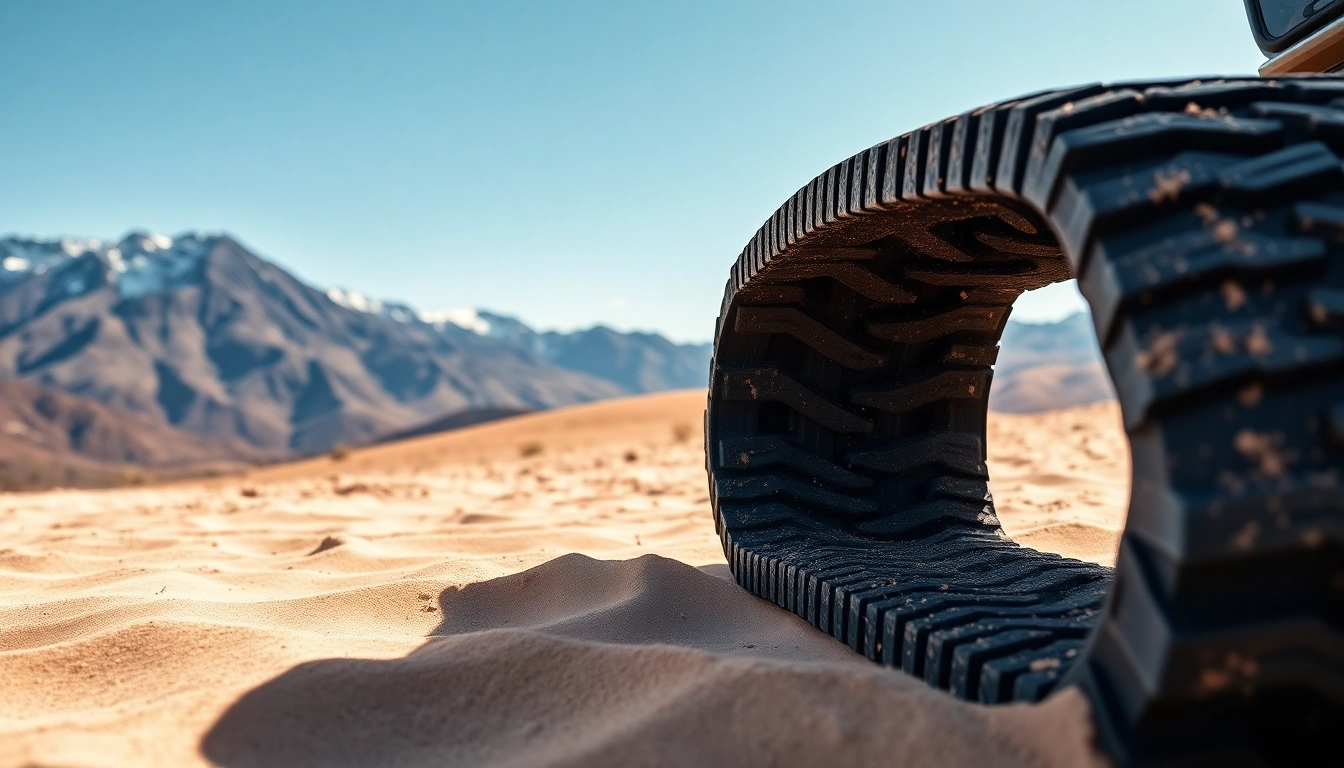 Recovery Tracks showcasing durability and functionality on sandy terrain.