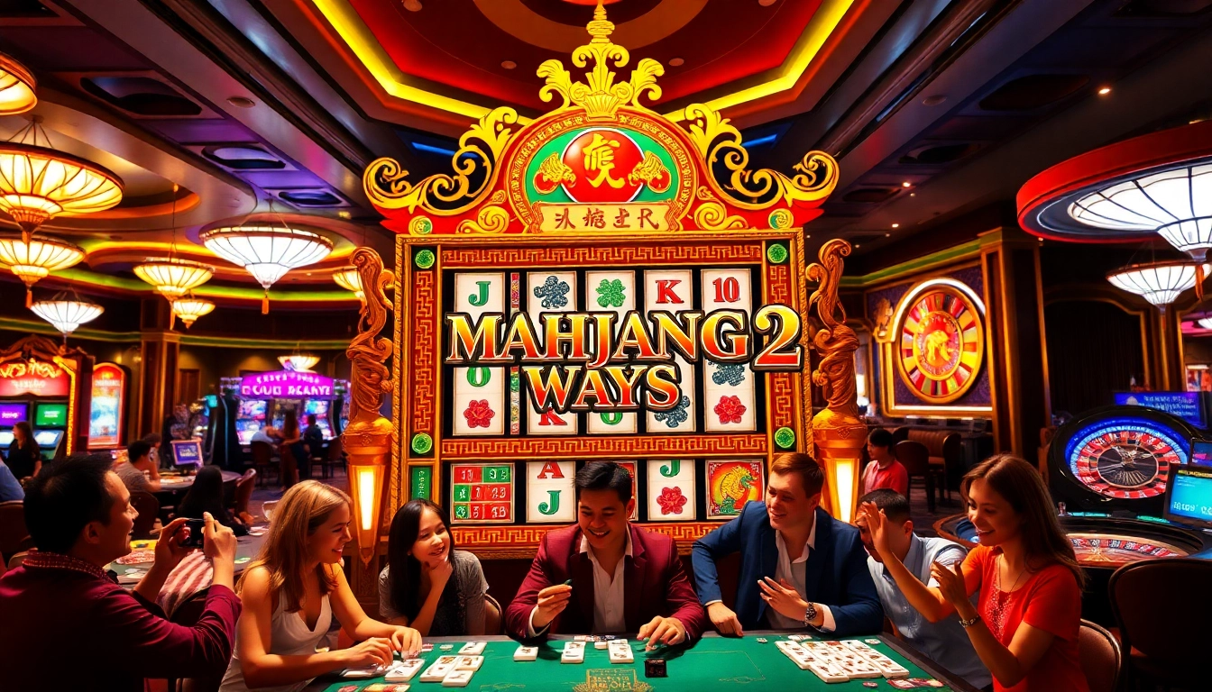 Aksi seru pada permainan slot Mahjong Ways 2 di kasino yang hidup