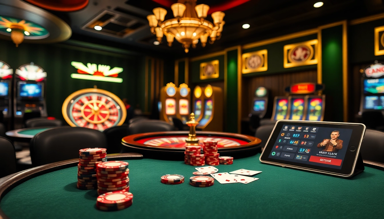 S8 enhances excitement at a luxurious casino with rich poker chips and vibrant slot machines.