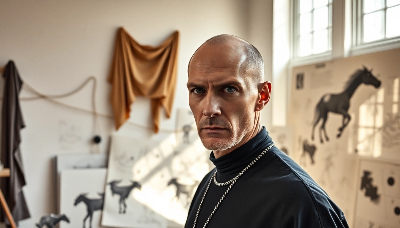 Rick Owens articulates his mission statement in a minimalist design studio.