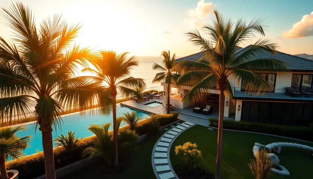 Villa property management services enhancing a stunning Phuket villa's appeal through professional maintenance and presentation.