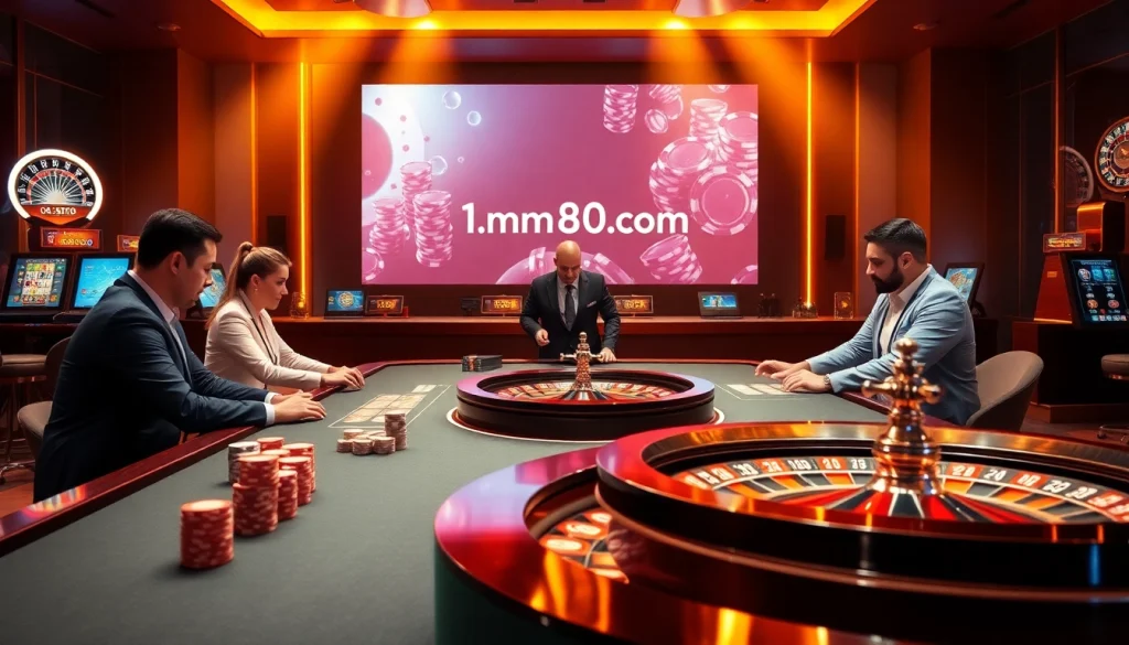 Experience the excitement of gambling at https://1mm888.com/ with live casino games and thrilling slot machines.