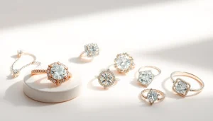 Fine jewelry photographer in Milan showcasing elegant pieces