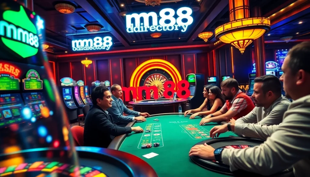 Enjoy exciting poker games and vibrant slot machines at mm88.directory for the ultimate gambling experience.