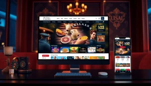 Explore the vibrant online gaming interface at https://whycazino.com, featuring user-friendly design and diverse gaming options.