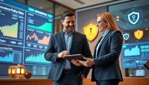 Professional financial advisor discussing 79king life insurance options in a modern office setting for 2025