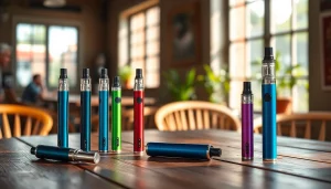 Entdecken Sie die Vorteile von vape ohne nikotin mit einer Auswahl an modernen Vape-Pens.