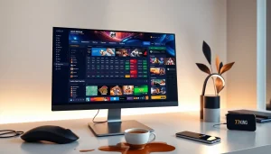 Modern 79king online betting platform interface with sports and casino games in 2025