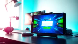 Akses cepat ke lipat4d login slot menunjukkan antarmuka permainan menarik di perangkat mobile.