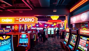 คาสิโนที่สวยงามพร้อมบรรยากาศที่มีชีวิตชีวา เย้ายวนใจผู้เล่น