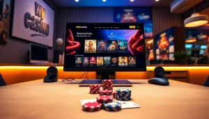 Experience the secure gaming environment at https://whycazino.com with a modern casino setup and vibrant visuals.