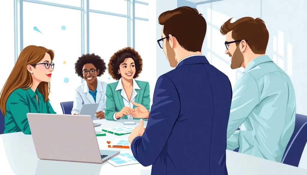 Engaged professionals collaborating in a business setting on https://rr88rd.com/ with dynamic strategies.