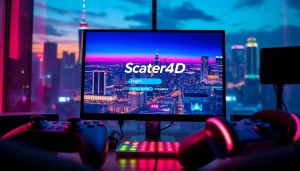 Login untuk scater4d login game dengan tampilan interaktif dan aksesori permainan yang dinamis.