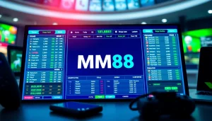Engaging sports betting interface highlighting MM88 for an exciting online gaming experience.