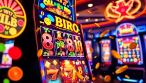 Menggoda pemain dengan bro138 slot menunjukkan keseruan permainan mesin slot yang berwarna-warni.