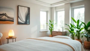 Relax in a medspa near me with tranquil treatment rooms and calming elements for rejuvenation.