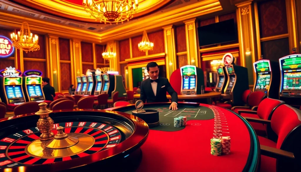 Experience thrilling gambling action at https://rr88.wales/ with a vibrant roulette wheel and professional dealer.