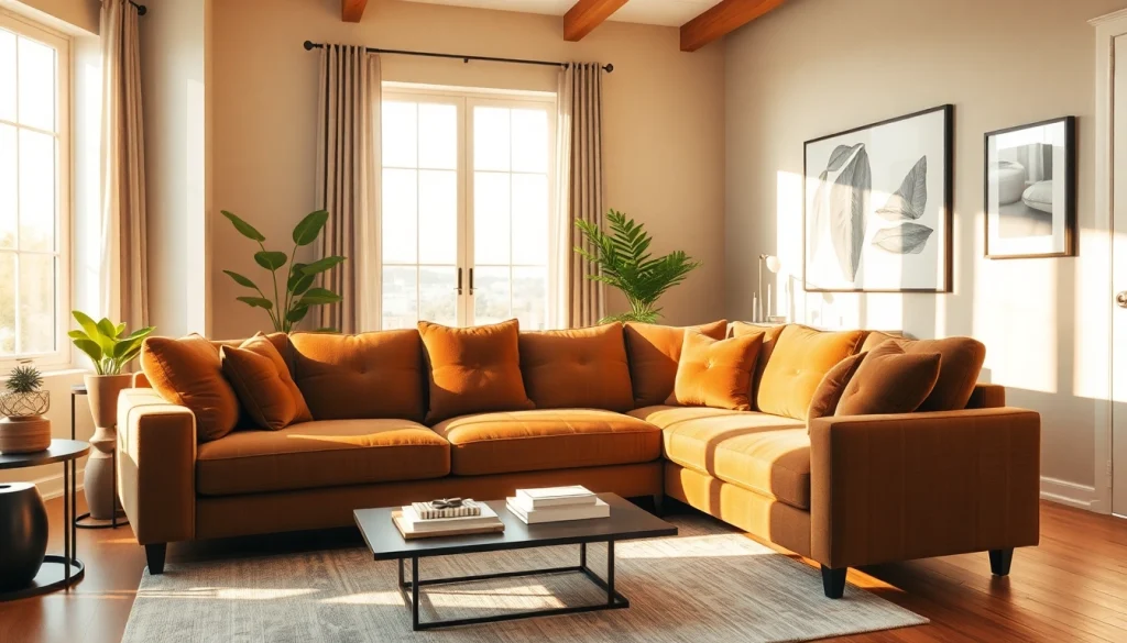 Stylish corner sofa featured at https://corner-sofas.co.uk in a cozy living room setting.