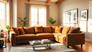 Stylish corner sofa featured at https://corner-sofas.co.uk in a cozy living room setting.