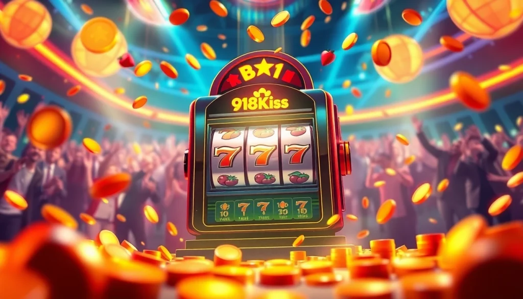 สปินในเกมสล็อต 918kiss slot เกมที่น่าตื่นเต้นที่สุด