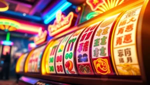 Menangkan permainan slot mahjong ways 2 dengan simbol warna-warni dan suasana kasino yang hidup.