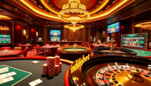 Experience thrilling gameplay at indibet com with exciting poker and live sports betting action.