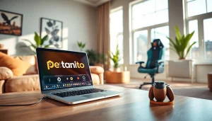 Memenangkan permainan di petanitoto dengan setup gaming modern dan nyaman.