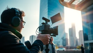 Enhance your marketing with expert video production edmonton services, capturing dynamic corporate scenes.