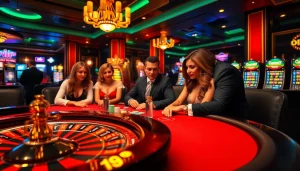 Người chơi Bet VIP đang tận hưởng một ván poker đầy kịch tính tại một casino cao cấp.