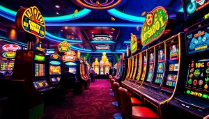 Experience thrilling gameplay at birutoto's vibrant slot machines with players winning jackpots.