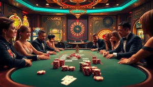 Gamble enthusiastically at king88 com with vibrant poker chips and engaging card games.