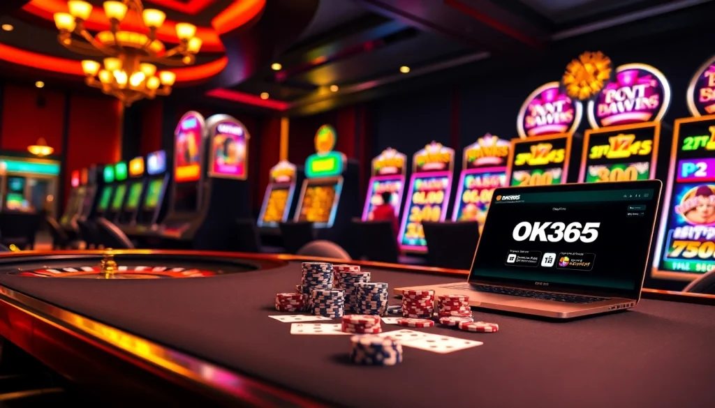 Engage in thrilling online gambling at https://Ok365.ru.com/, showcasing vibrant casino games and exciting jackpots.