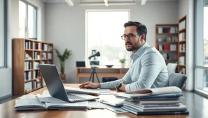 تقديم آخر الأخبار من saudiwadi.com في مكتب منظم بإضاءة طبيعية ساطعة.