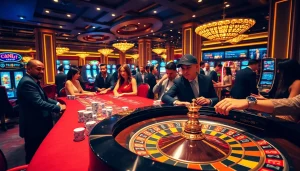 Experience the excitement of RR88 with a lively casino atmosphere featuring vibrant games and engaging players.